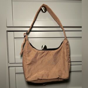 Baggu Mini Nylon Shoulder Bag in Cocoa